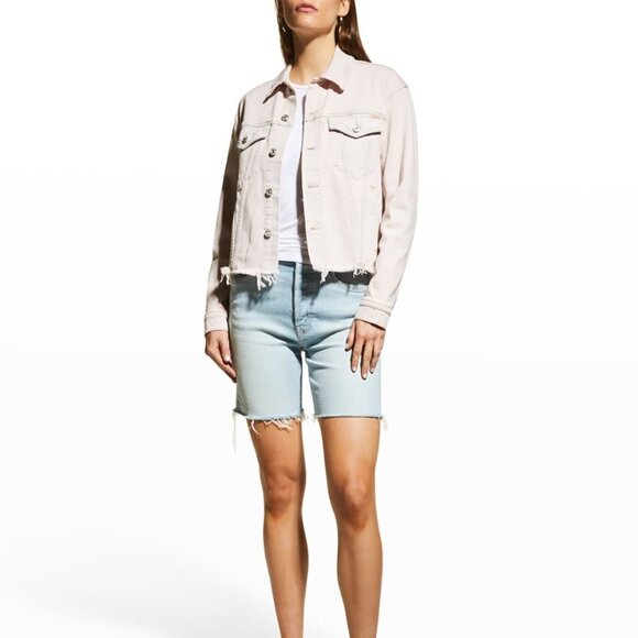MOTHER The Cut Drifter Jean Jacket - Picture 1 of 16